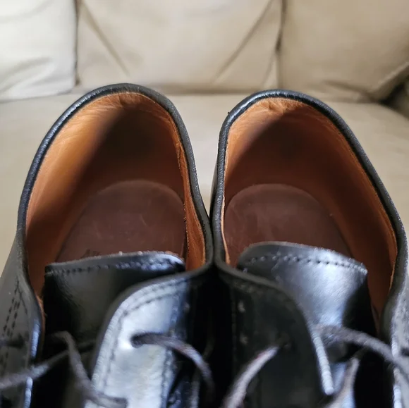 Allen Edmonds Clifton black leather Oxford Dress shoes size 10 - Picture 9 of 10